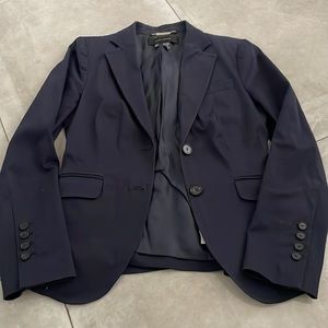 Zara navy blue blazer. Size 4